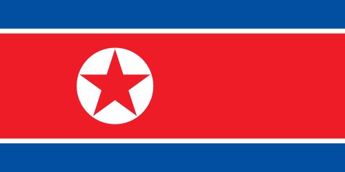 Flag of Nordkorea